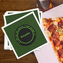 Green Binary Machine Code - Computer Business Guys