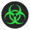 Green Biohazard Symbol
