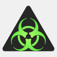 Green Biohazard Symbol