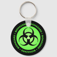 Green Biohazard Warning