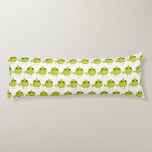 Green Bird Cartoon Body Cushion