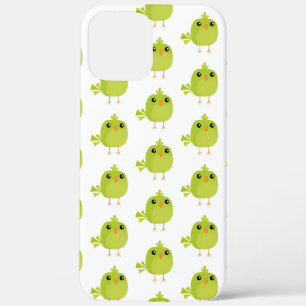 Green Bird Cartoon iPhone 12 Pro Max Case