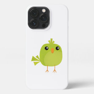 Green Bird Cartoon   iPhone 13 Pro Case