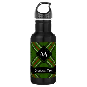 Green, Black, Red and White Tartan 532 Ml Water Bottle