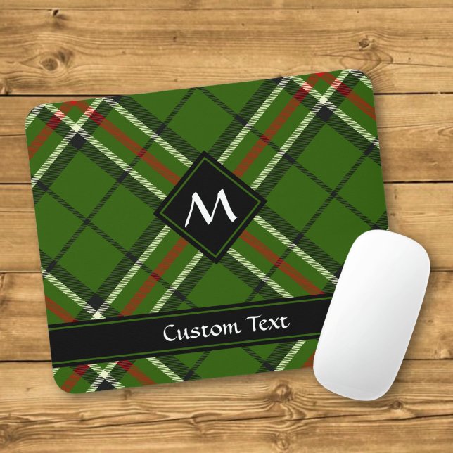 Green, Black, Red and White Tartan Mouse Pad (Creator Uploaded)
