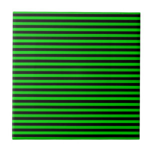 Green Black Stripes Seamless Pattern Tile