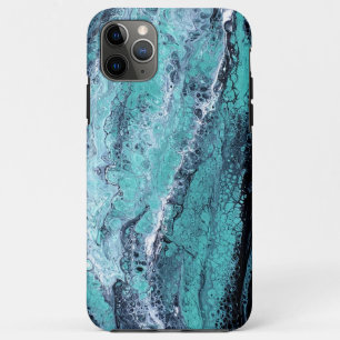 Green Black Swirl Case-Mate iPhone Case