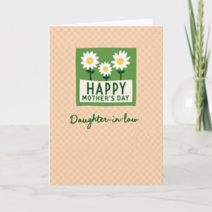 Green Bloom Mothers Day Card
