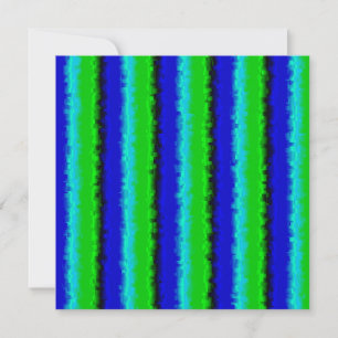 Green Blue abstract 3D rainbow pattern