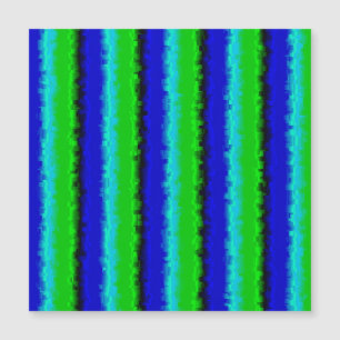 Green Blue abstract 3D rainbow pattern