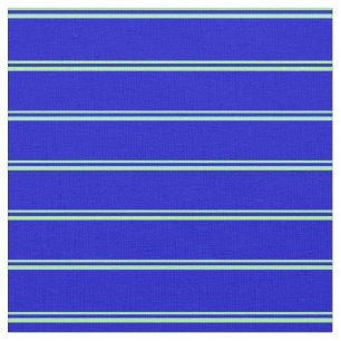 Green & Blue Coloured Lines Fabric