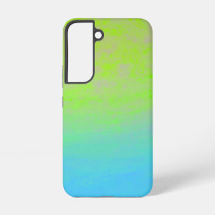 Green Blue Gradient Minimal Samsung Galaxy Case
