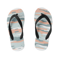 Green, Blue, Orange Camo Pattern