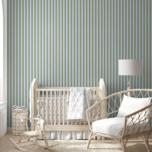 green/blue striped  wallpaper