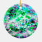 Green Bokeh 92015 Remix Ornament