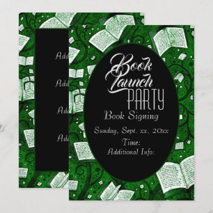 Green Book Launch Party Invitation