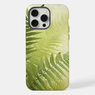 Green Botanical Fern Leaves iPhone or iPad Case