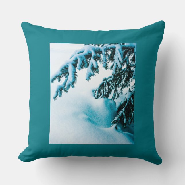 Green Bow Pillow (Front)