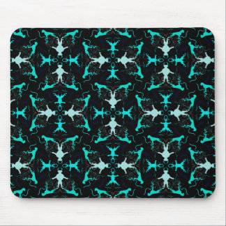 Green Boxerdogs Mouse Pad