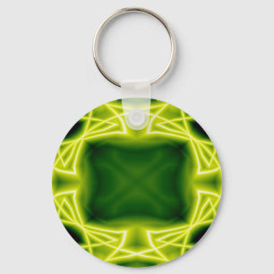 Green Boxes Key Ring