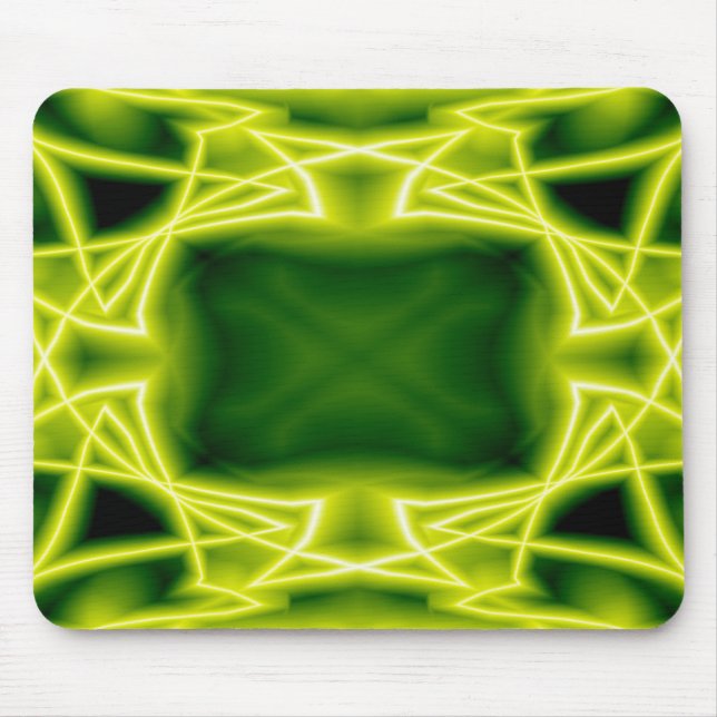 Green Boxes Mouse Pad (Front)