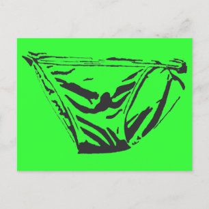 Green Briefs Postcard