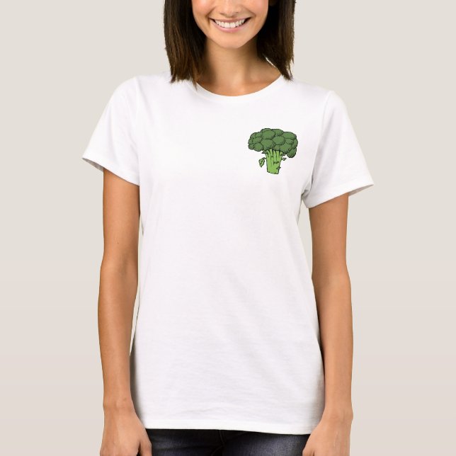 Green Broccoli T-Shirt (Front)