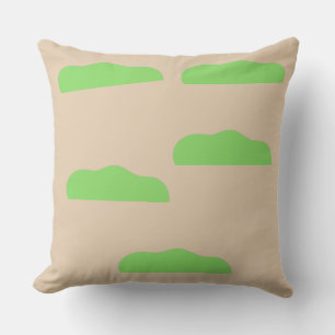Green Brown Cushion