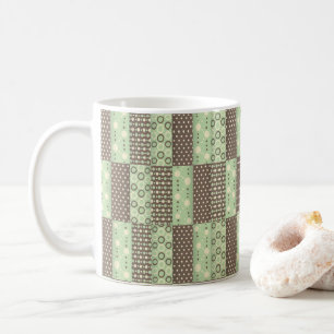 Green Brown Mug