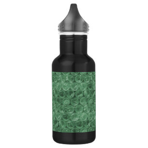 Green bubble wrap pattern 532 ml water bottle