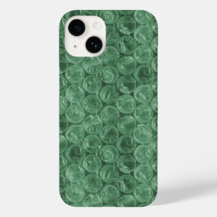 Green bubble wrap pattern Case-Mate iPhone 14 case