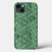 Green bubble wrap pattern Case-Mate iPhone case