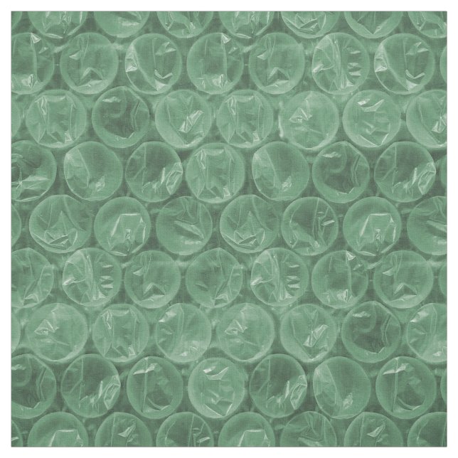 Green bubble wrap pattern fabric (Swatch)