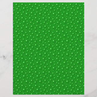 Green Bubbles Scrapbook Paper
