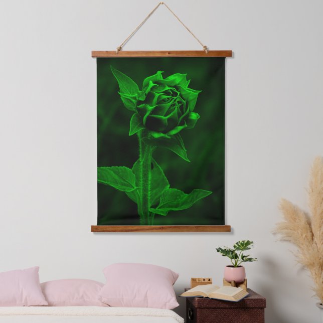 "Green Bud"  Hanging Tapestry (Bedroom)