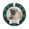 Green Buffalo Plaid Custom Pet Puppy Dog Photo