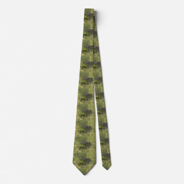 Green Bull Frog Tie (Front)