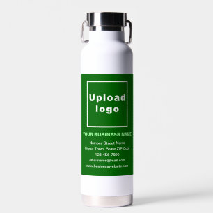Green Business Brand on Insulated Water Bottle