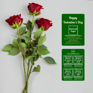 Green Business Brand on Valentine