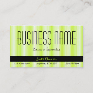 Green Business Card