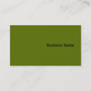 Green Business Card