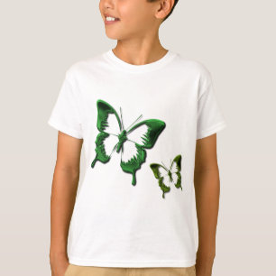 Green Butterflies Children's T-Shirt