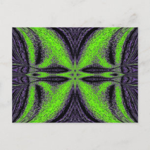 Green Butterfly 4 Postcard