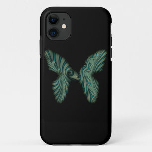 green butterfly Case-Mate iPhone case