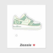 green butterfly sneakers jordan costume