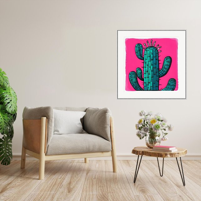 Green Cactus - Art Print (Green Cactus - Art Print
Artists: Roger Smith)