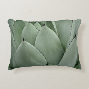 Green cactus decorative cushion