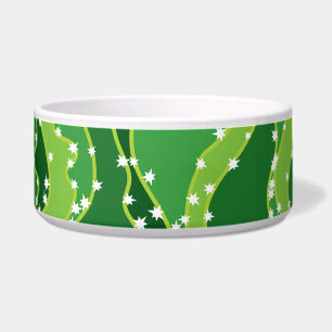 Green cactus: natural abstract motif.
