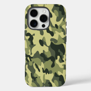 Green Camo iPhone 16 Pro Case