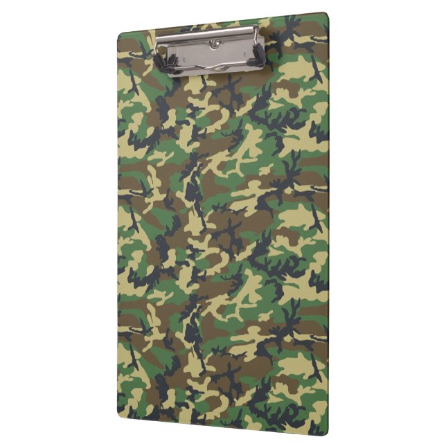 Green Camo Clipboard (Left)